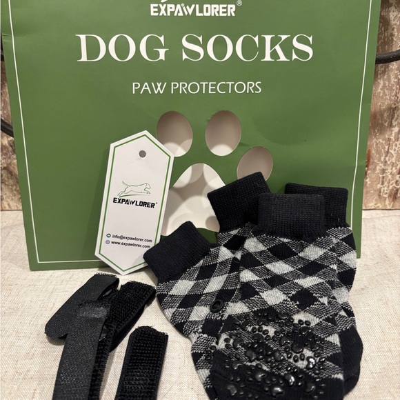 Black Dog Socks Paw Protectors - Picture 3 of 3